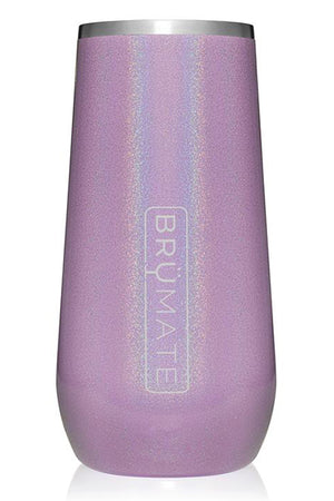 CHAMPAGNE FLUTE by BruMate | Glitter Violet