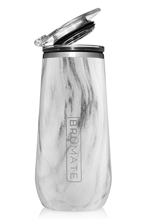 CHAMPAGNE FLUTE by BruMate | Marble