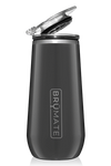 CHAMPAGNE FLUTE by BruMate | Charcoal Grey