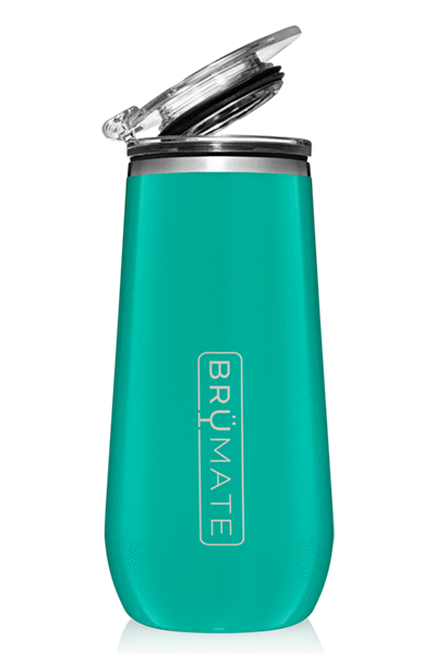 CHAMPAGNE FLUTE by BruMate | Peacock