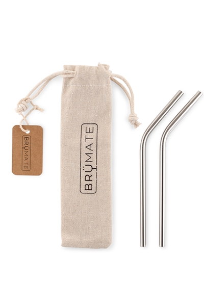 STAINLESS STEEL REUSEABLE WINE STRAWS | Stainless