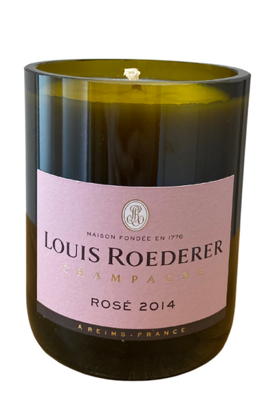 WINE CANDLE | Louis Roederer Rose