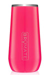 CHAMPAGNE FLUTE by BruMate | Neon Pink