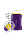Brumate Hopsulator DUO 2-in-1 | Purple & Yellow