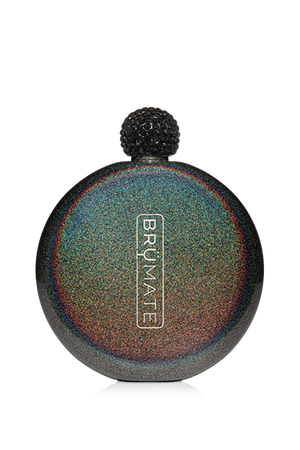 GLITTER FLASK by BruMate | Charcoal