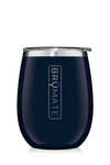 UNCORK'D WINE GLASS by BruMate | Navy