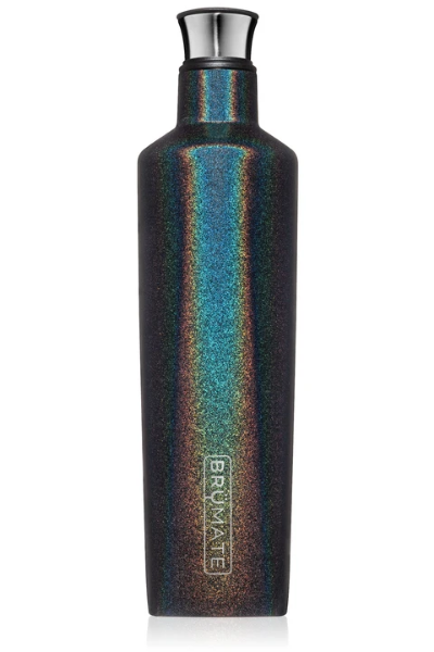 BruMate Winesulator | 25 oz Wine Canteen - Glitter Violet